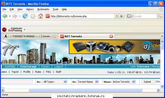 Ofer 25 de invitatii pe FileList - fav - Trackere Romanesti