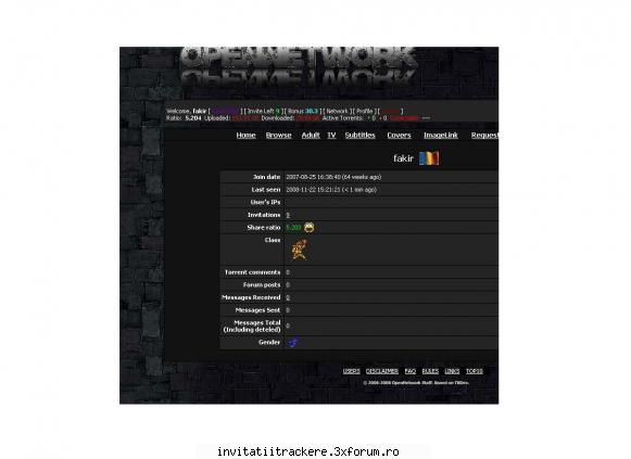 Ofer 25 de invitatii pe FileList - dak mai are cineva pe filelist doresc si eu . tks - Trackere Romanesti