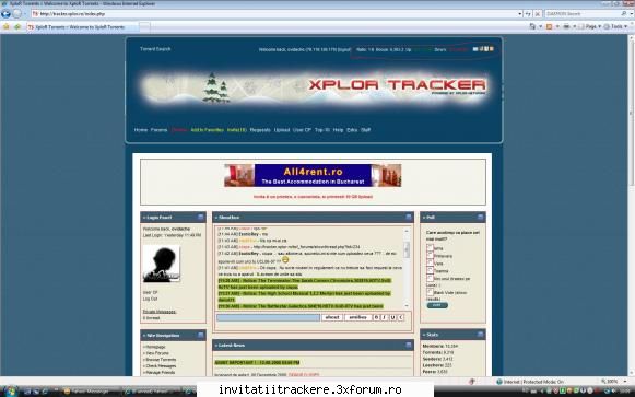 Ofer 25 de invitatii pe FileList - salut vreu si eu o invitatie pe filelist ma jos - Trackere Romanesti